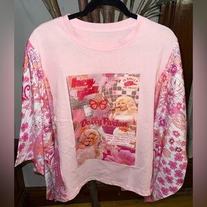 Dolly Parton mixed match tee shirt
